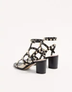 Valentino Rockstud Calfskin Ankle Strap Sandal 60 Mm - Image 4